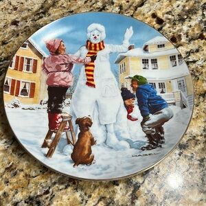 Vintage Ronald McDonald Glass Plate